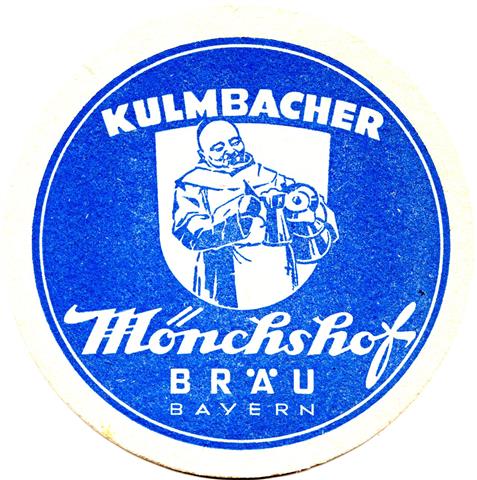 kulmbach ku-by mönchshof rund 1a (215-u bräu bayern-blau)
